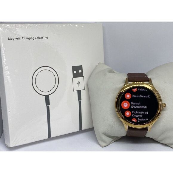 Fossil Gen 3 Authentic Genuine Smart Watch Custom Band FTW6006 DC758 - Picture 1 of 12